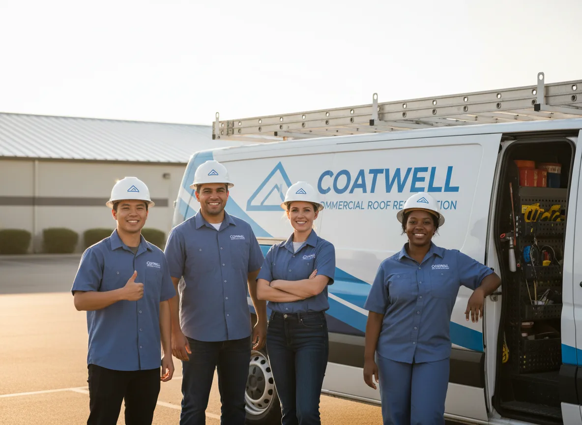 Commercial roof coating company in Caledonia, WI